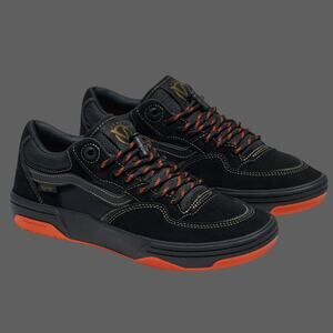 Vans Spitfire Wheels x Rowan 2 'Black Flame' Size US M10.5 NWOB 721356